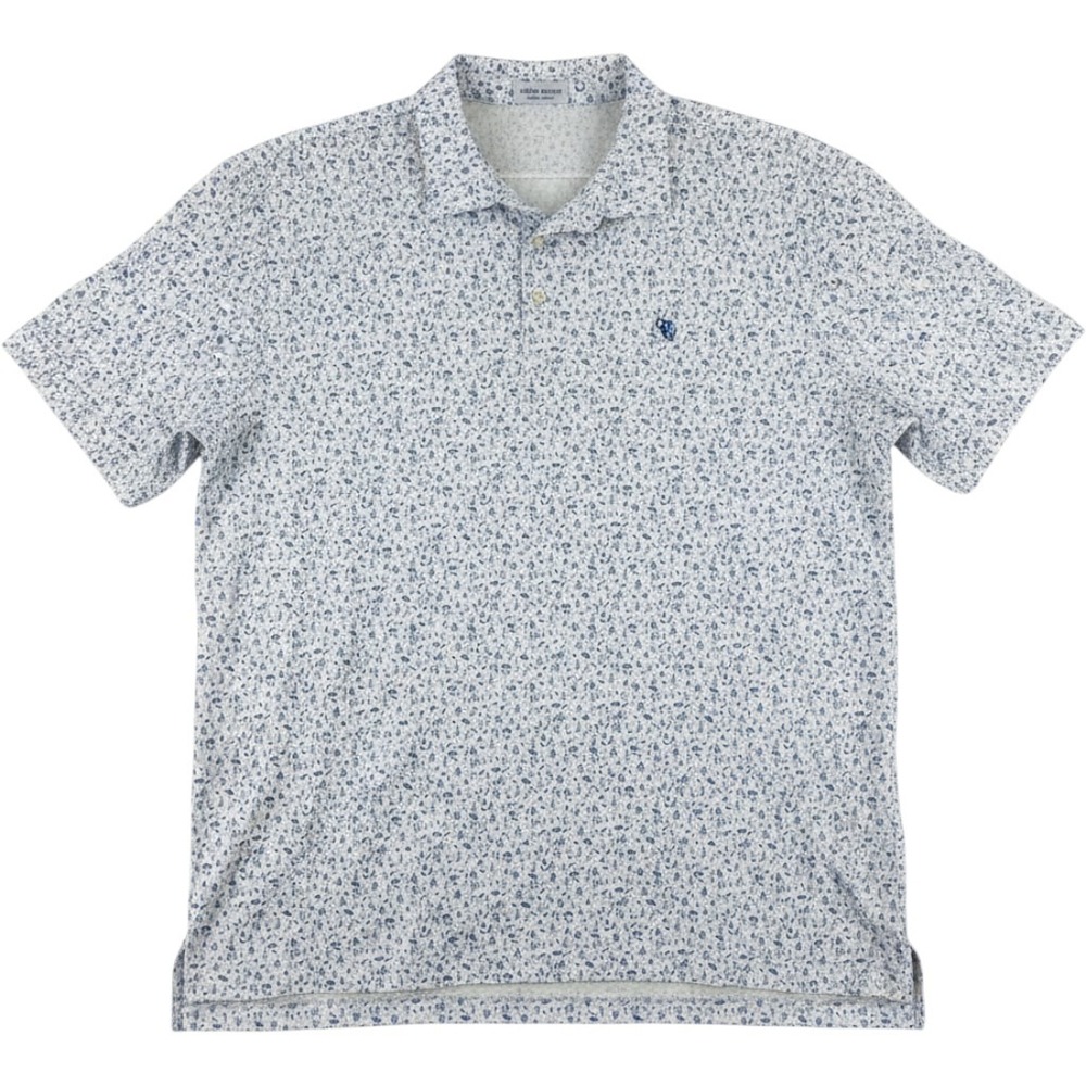 Peter Millar Polo Shirt XL Summer Comfort Quail Creek Winter Novelty Print
